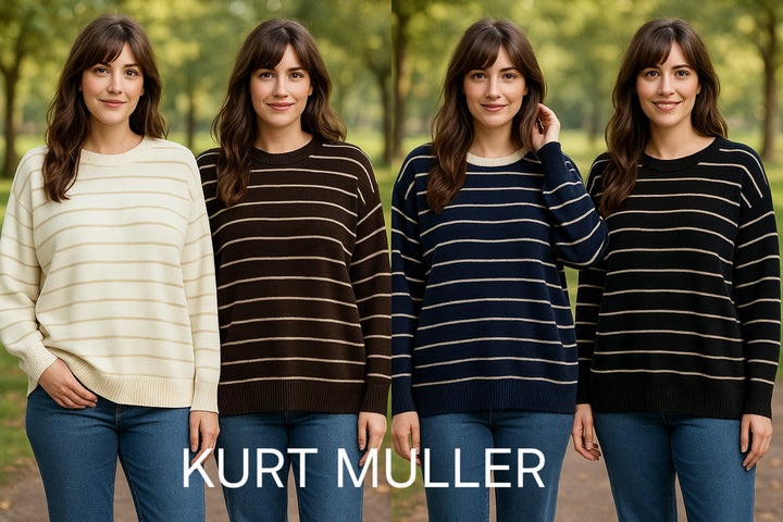 Classic Striped Knit - jqwholesale.com