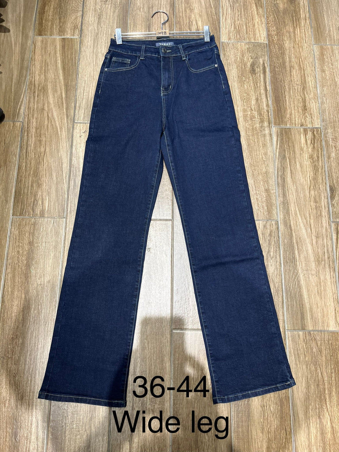 Dark indigo voggo wide leg jeans (5p.pack) - jqwholesale.com
