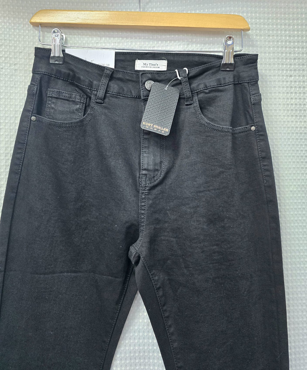 Black Slim Fit Ankle Grazer Jeans (6P.PACK) - jqwholesale.com