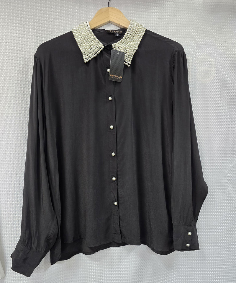 Pearl Collar Lux Button Shirt (3P.PACK) - jqwholesale.com