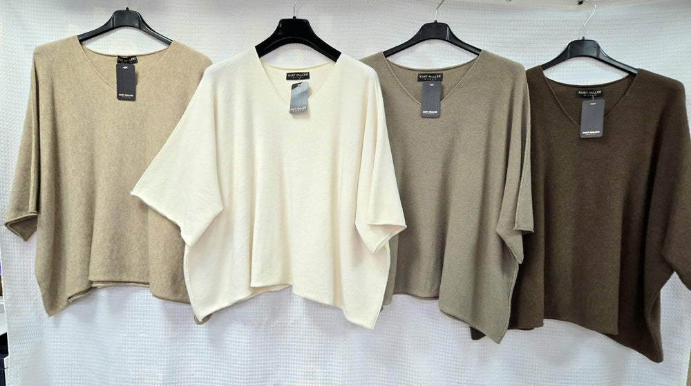 V Classic Soft touch drop sleeve Knit - jqwholesale.com