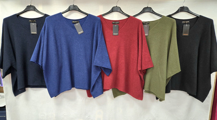 V Classic Soft touch drop sleeve Knit - jqwholesale.com