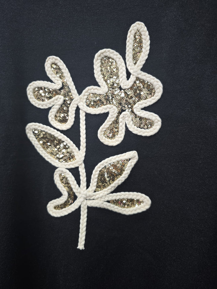Bronze Leaf Funnel Neck Knit (2p.pack) - jqwholesale.com