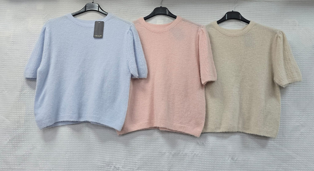 Alpaca baby angora knit jumper - jqwholesale.com