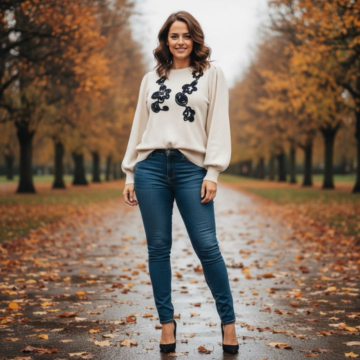 Cornelli Crew Neck Knit Jumper (2p.pack)