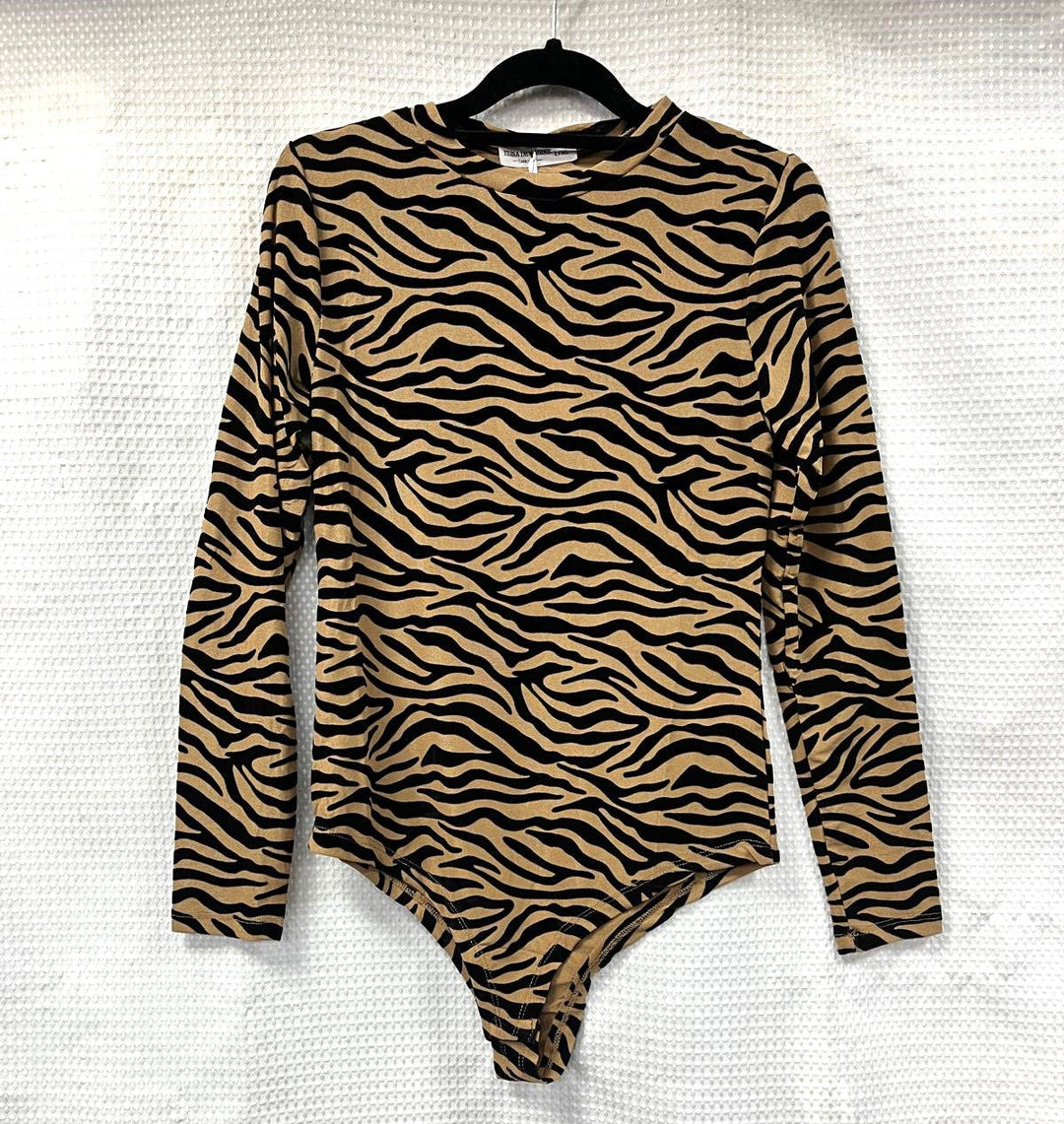 Animal Print Body Suit (2p.pack) - jqwholesale.com