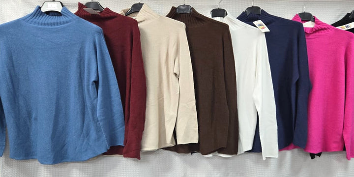 Ribbed Turtle Classic Knit - jqwholesale.com