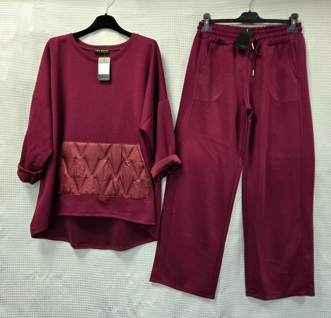 Nylon Patch Pocket Scuba Stretch Sweatshirt - jqwholesale.com