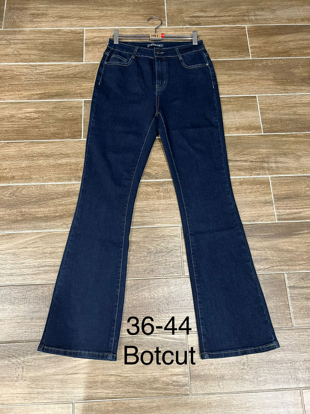 Dark Indigo Wash Plain Bootcut Voggo Jeans (5P.PACK)