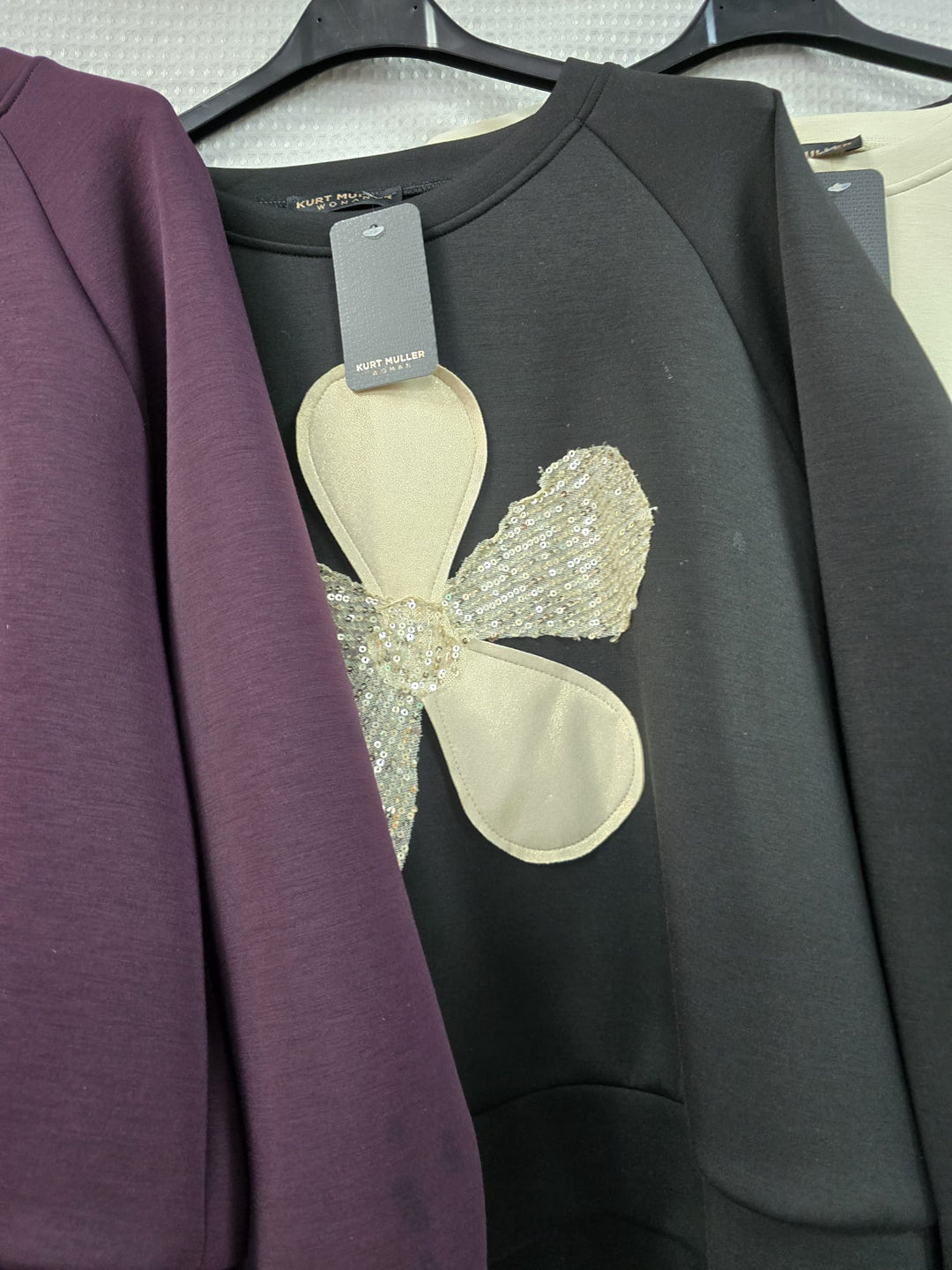 Floral Sequin Sweatshirt