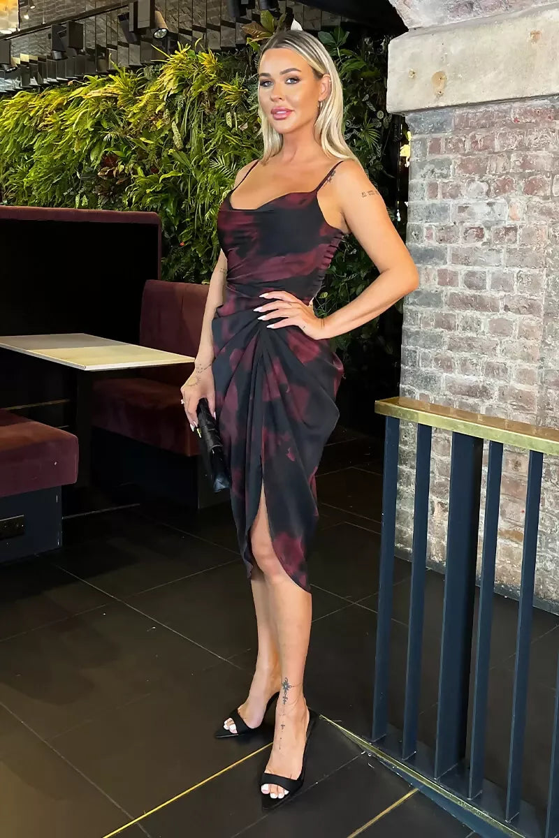 1752223708_Burgundy-And-Black-Smudge-Print-Strappy-Gathered-Skirt-Midi-Dress-4_800x
