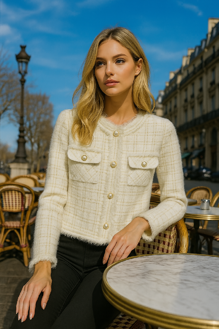 Parisian Café Elegance by Day