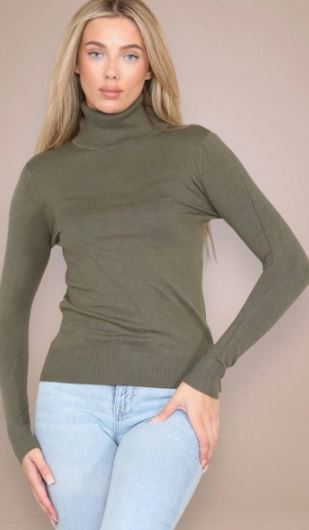 (2P. PACK) Classic Polo Neck Knit Sweater