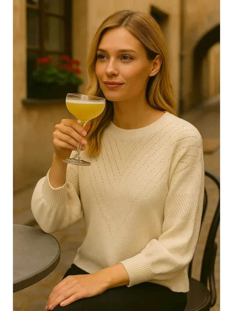 Ribbed Sequin Batwing Knit (2p.pack) - jqwholesale.com