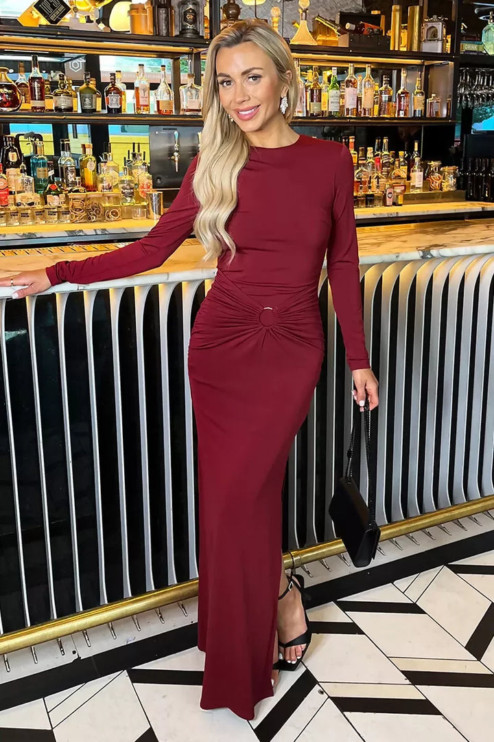 1751536202_Burgundy-Long-Sleeve-O-Ring-Detail-Bodycon-Midi-Dress-3_800x
