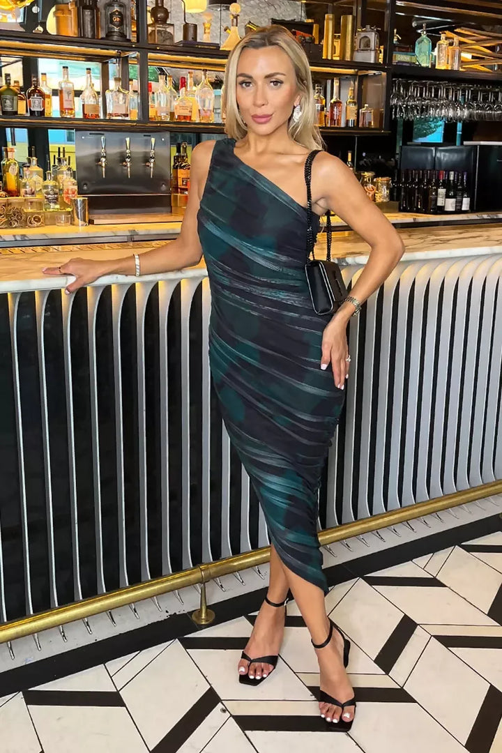1752772367_Teal-And-Black-Smudge-Print-Mesh-One-Shoulder-Asymmetric-Hem-Midi-Dress-3_800x