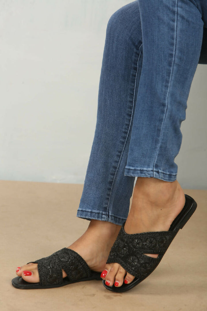 HY5001 - BLACK RAFFIA (7)