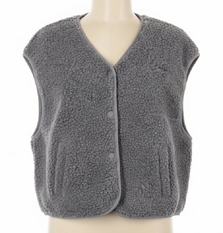 (2P.PACK) Sleeveless Vest - Dark gray - jqwholesale.com