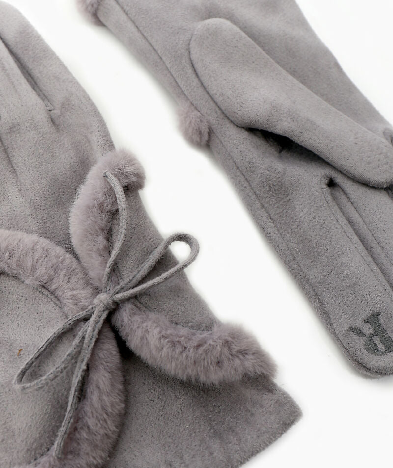 Kora Gloves - Silver Grey
