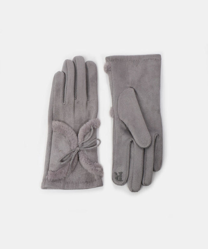 Kora Gloves - Silver Grey