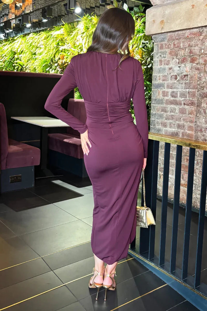 1750428046_Dark-Plum-V-Neck-Long-Sleeve-Wrap-Skirt-Midi-Dress-5_800x