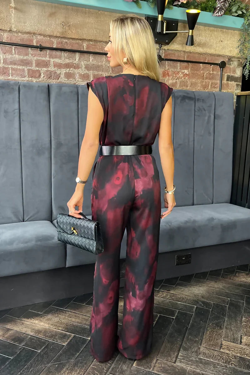 1752848820_Plum-And-Black-Smudge-Print-Belted-Wide-Leg-Jumpsuit-5_800x